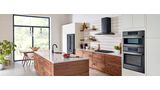 Bosch black stainless warehouse kitchen